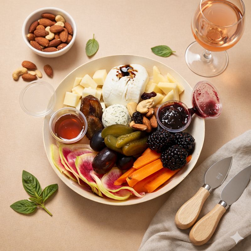 The Cheesy HappyBoards (Vegetarian)