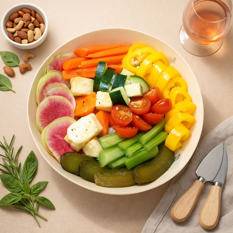 The Veggie & Dips HappyBoards (Vegetarian)