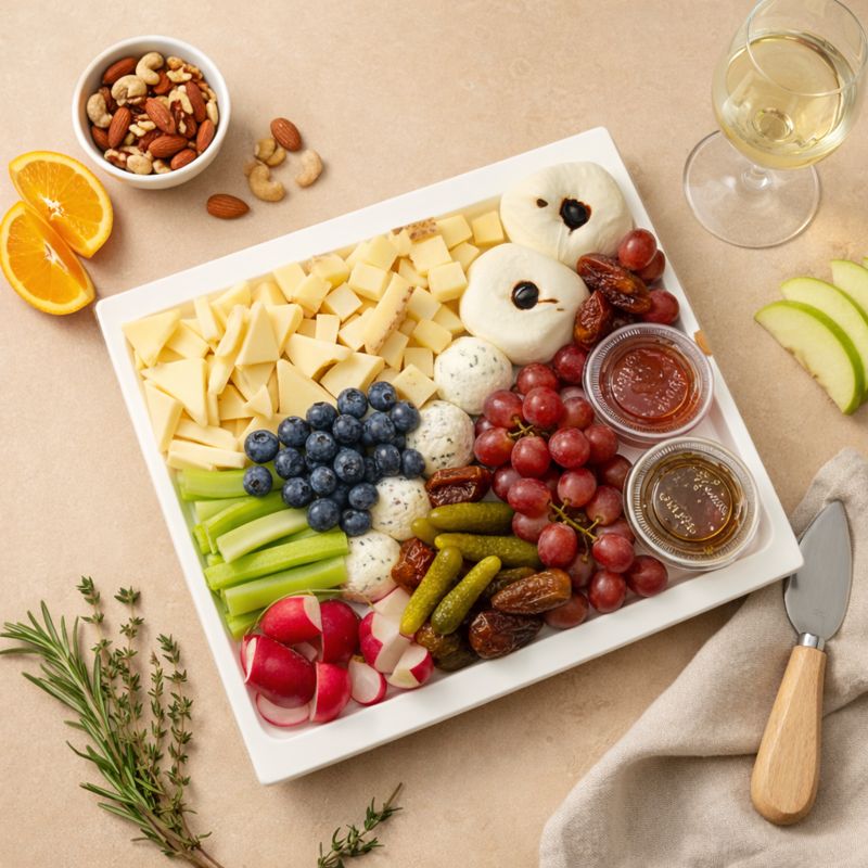 The Cheesy PartyBoards (Vegetarian)